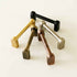 Elsa Solid Brass Drawer Pull - 3.75 Inch Centers