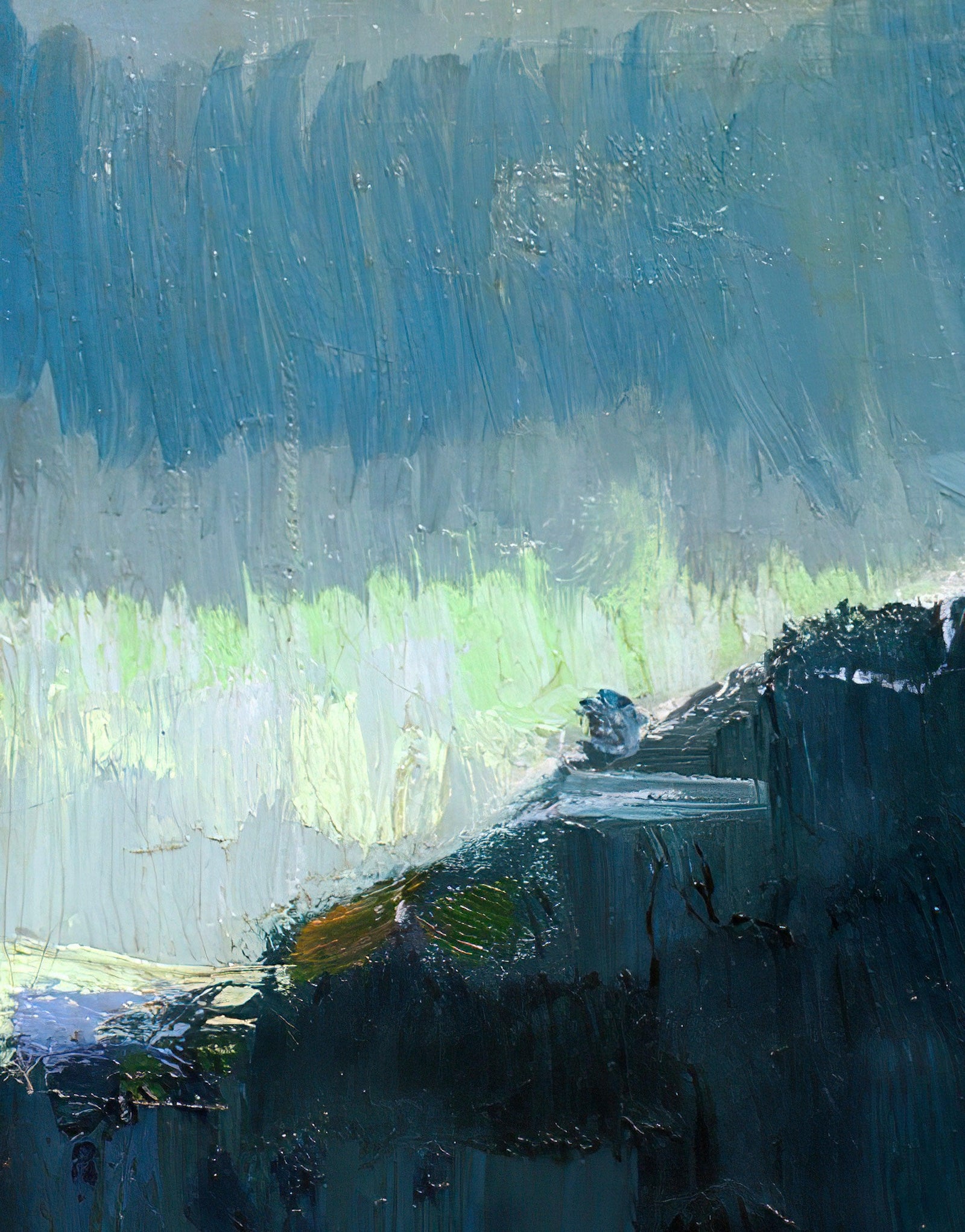 Love of Winter Famous Painting Wall Mural. Painting by George Wesley Bellows. #6419