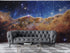 Cosmic Cliffs in the Carina Nebula Photo (NIRCam Image) from NASA, ESA, CSA, STScI. Galaxy Nebula Space Wall Mural | Peel and Stick Wallpaper.  #6421