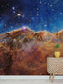 Cosmic Cliffs in the Carina Nebula Photo (NIRCam Image) from NASA, ESA, CSA, STScI. Galaxy Nebula Space Wall Mural | Peel and Stick Wallpaper.  #6421