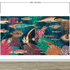 Vintage Retro Underwater Marine Sea Life Wall Mural. Beach / Nautical / Marine Life Theme Peel and Stick Wallpaper. #6442