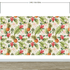 Pineapple Tropical Vibe Wall Mural. Hawaiian Theme Peel and Stick Wallpaper. Paradise Vibe Theme Decor. #6447