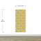 Yellow Floral Flower Background Pattern Wall Mural. #6456