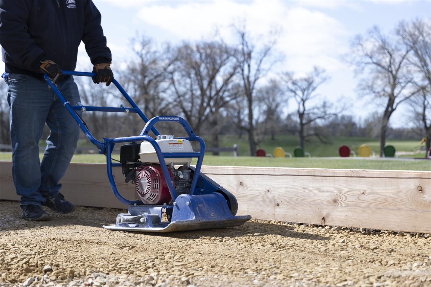 Vibratory Plate Compactor - w/ Water Tank