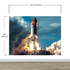Space Shuttle Wall Mural Wallpaper. NASA Theme Wall Decor. #6470