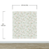 White Magnolia Wall Mural Peel and Stick Wallpaper. #6477
