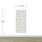 White Magnolia Wall Mural Peel and Stick Wallpaper. #6477