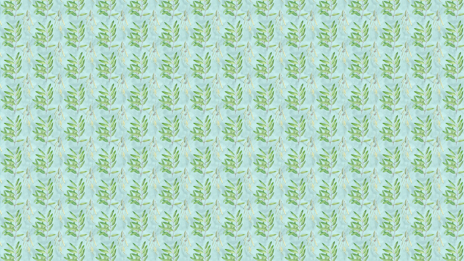 Eucalyptus Wallpaper. Farmhouse Decor Peel and Stick Wall Mural. Blue and Green Colors. #6482