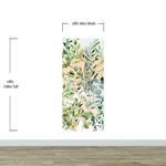 Eucalyptus Wallpaper in Pastel Color Watercolor. #6483