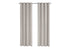 2 Pieces Set Room Darkening Curtain Panels with Grommet - Contemporary Style