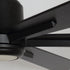 65" Bendan Industrial Downrod Mount Ceiling Fan with Lighting and Remote Control