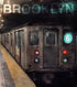 Brooklyn Art Wallpaper. Subway 6 Train Peel and Stick Wall Mural #6516