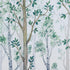 Nursery Woodland Forest Wallpaper. Watercolor Birch Tree Forest Wall Mural. #6525