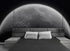 Moon Wallpaper. Black and White Wall Decor. #6532