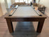 Retro Modern Pool Table Solid Oak