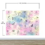 Affirmation Quote Wallpaper. Self Care Meditation Quote Bedroom Decor. #6545