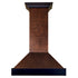 ZLINE 48" Hand-Hammered Copper Finish Wall Range Hood, 655-HBXXX-48