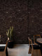 Dark Brown Wallpaper. Chinoiserie Flower Pattern Wallpaper. #6557