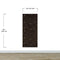 Dark Brown Wallpaper. Chinoiserie Flower Pattern Wallpaper. #6557
