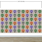 Asian Tiger Wallpaper Peel and Stick Wall Mural. #6573