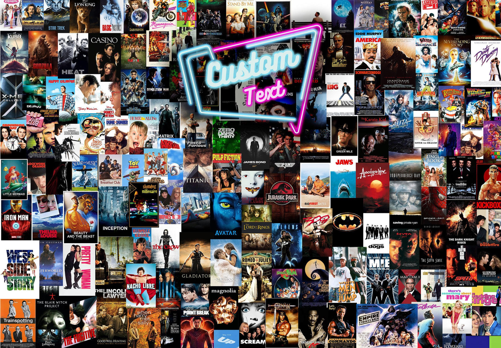Personalized Movie Posters Wallpaper. #6593