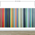 Vertical Line Color Stripes Wallpaper. Bright Rainbow Color Lines Wall Mural. #6597