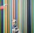 Vertical Line Color Stripes Wallpaper. Bright Rainbow Color Lines Wall Mural. #6597