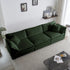 Walker Edison | Chenille Modular Cloud Couch with L-Shaped Sectional and Ottoman