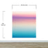 Pastel Pink Sunset Ocean Wallpaper Mural - Tropical Calm Waters. #6603