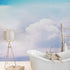 Pastel Sky and Clouds Kids Wallpaper Mural - Dreamy Nursery Peel and Stick Wallpaper. #6605