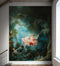 The Swing Wallpaper Painting. Retro Vintage Wall Mural Print. Bedroom Wall Art. French Artist Jean-Honoré Fragonard. #6609