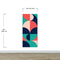 Geometric Shapes Contemporary Wall Mural. #6618