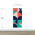 Geometric Shapes Contemporary Wall Mural. #6618