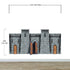 Medieval Castle Wallpaper / Peel and Stick Wall Mural. #6620