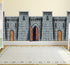Medieval Castle Wallpaper / Peel and Stick Wall Mural. #6620