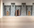 Medieval Castle Wallpaper / Peel and Stick Wall Mural. #6620