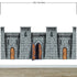 Medieval Castle Wallpaper / Peel and Stick Wall Mural. #6620