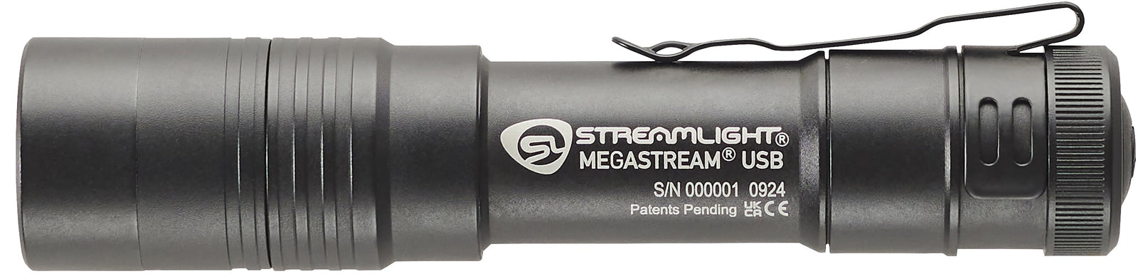 Streamlight MegaStream® Rechargeable USB LED Flashlight Black 66210