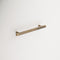Julian Solid Brass Drawer Pull - 6 Inch Centers