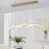 Sanford Triple Chandelier // Brushed Gold