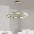 Boeseman's Colorful Chandelier // 1 Tier, Squoval