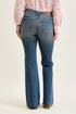 Judy Blue Mid Rise Flare Jeans with Front Flap Pockets