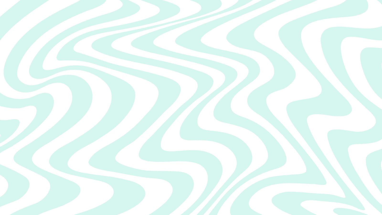 Mint Color Swirly Lines Abstract Wallpaper Mural. #6689