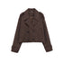 Women's Jacket Cropped Trench BYMANYC ® New York SOHO BROWN SHORT TRENCH - New Collection