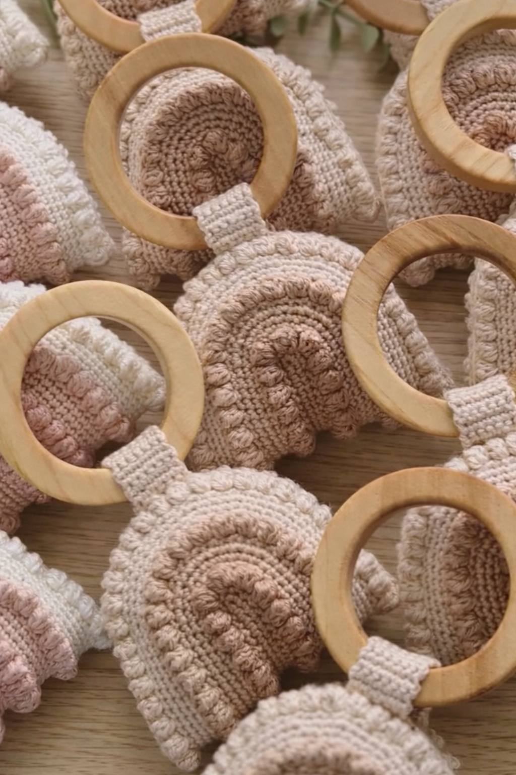 Pastel Rainbow Rattle