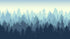 Misty Forest Wallpaper. Blue Pastel Color Mural #6772