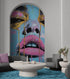 Glamour Girl Abstract Wall Mural Wallpaper. #6818