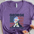 George Sloshington 4th of July Unisex V-Neck Shirt – Washington Drinking Party Tee