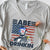 Abe Drinkin 4th of July Unisex V-Neck Shirt – Abraham Lincoln Patriotic Drinking Tee