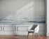 Serene Foggy Ocean Waves Wallpaper Mural. #6859